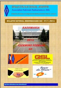 Bulletin National Hebdomadaire ANRPFD S45-07112014