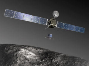 e petit robot Philae sera largué à 510 millions de km de la Terre le 12 novembre 2014. Crédits : ESA–C. Carreau/ATG medialab.