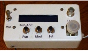 Milliwattètre-RF-500MHz